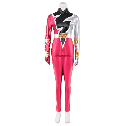 Power Rangers Dino Fury Pink Ranger Cosplay Costume