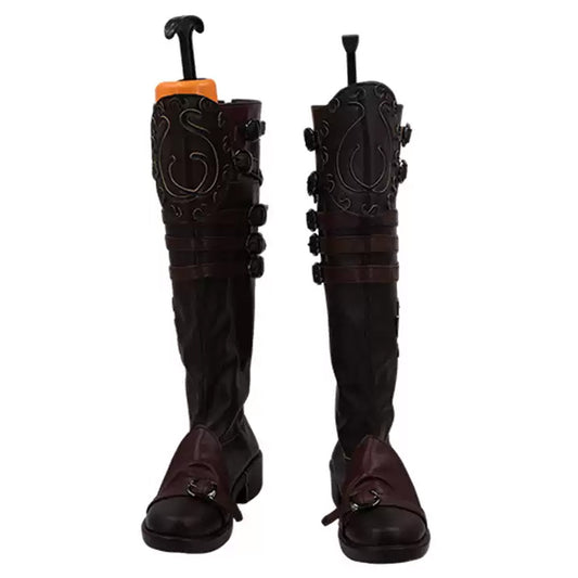 Akatsuki Deidara aus Naruto Halloween Weiße Schuhe Cosplay Stiefel