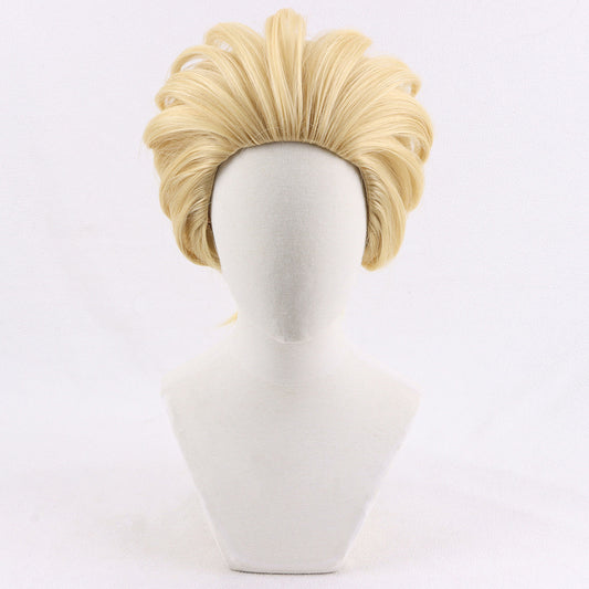 Jujitsu Fight Sorcery Fight Jujitsu Fight Season 3 Kinji Hakari Golden Cosplay Wig