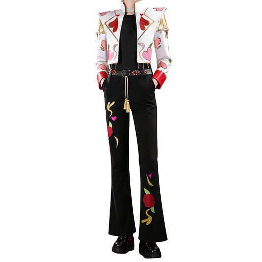 Hazbin Hotel Alastor Valentine's Day Set Cosplay Costume