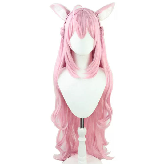 Hololive Virtual YouTuber Hakui Koyori Pink Cosplay Wig