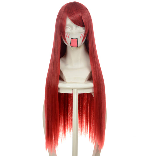 Fairy Tail S-Class Mage Erza Scarlet Red Cosplay Wig