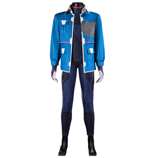 Cyberpunk 2077 Edgerunners 2 D David Leather Edition Cosplay Costume