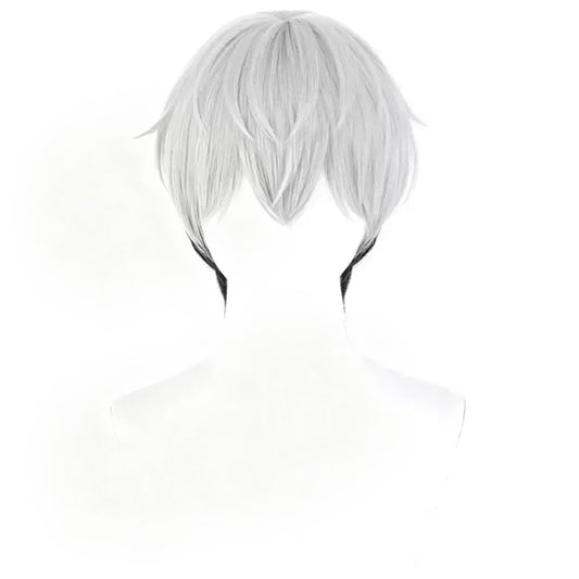 Overwatch Mizuki Grey Cosplay Wig