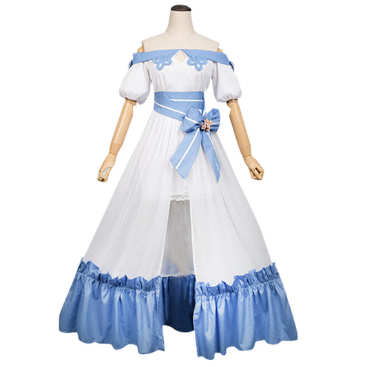 Final Fantasy XIV FF14 Spring Dress Miqo'te Cosplay Costume
