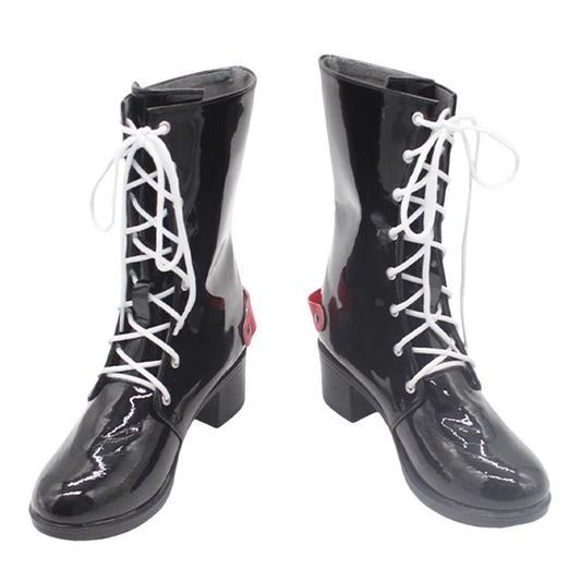UTAU Kasane Teto Black Cosplay Shoes