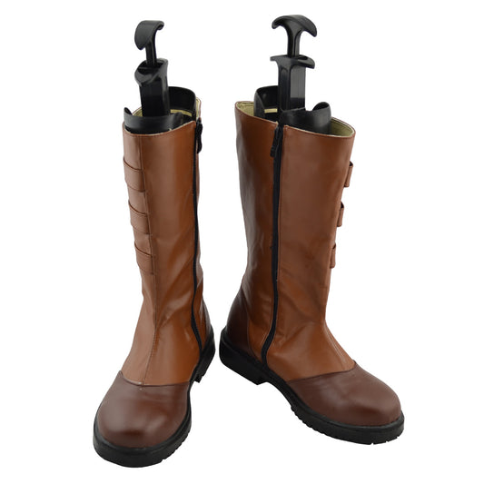 Akatsuki Deidara aus Naruto Halloween Weiße Schuhe Cosplay Stiefel