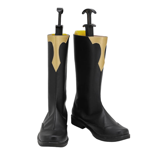 Castlevania Season 3 2020 Anime Trevor Belmont Black Shoes Cosplay Boots
