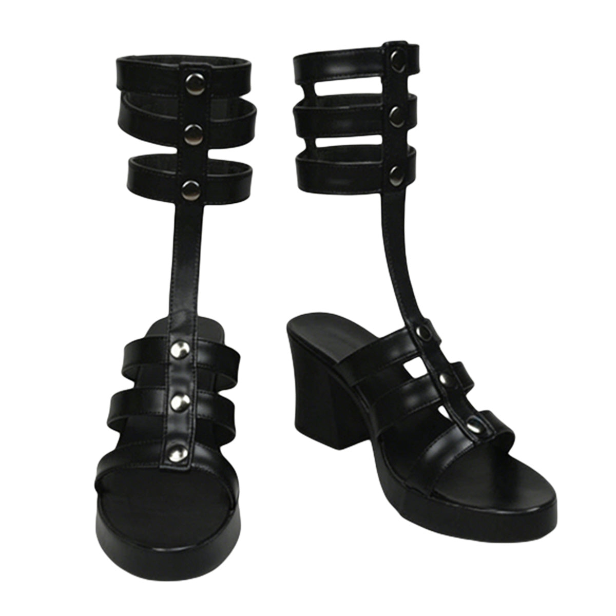 Persona 5 Tae Takemi Black Shoes Cosplay Boots