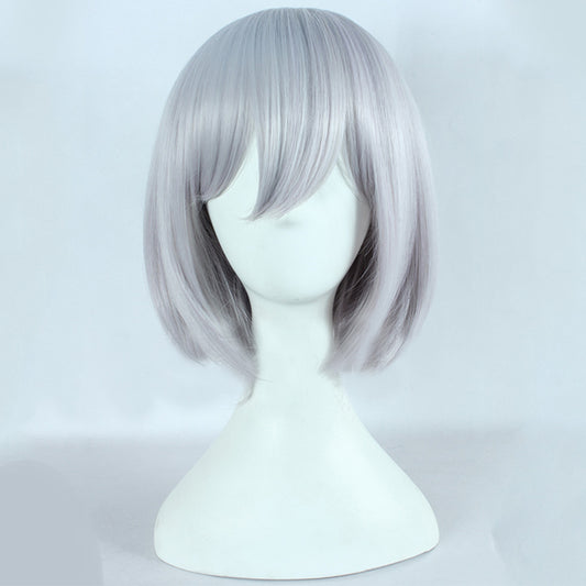 Xenoblade Chronicles 2 Nia Gray Cosplay Wig - Except Ears