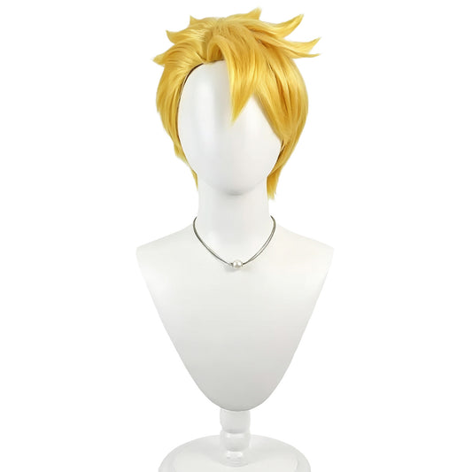 Daemons of the Shadow Realm Yomi No Tsugai Yuru Golden Cosplay Wig