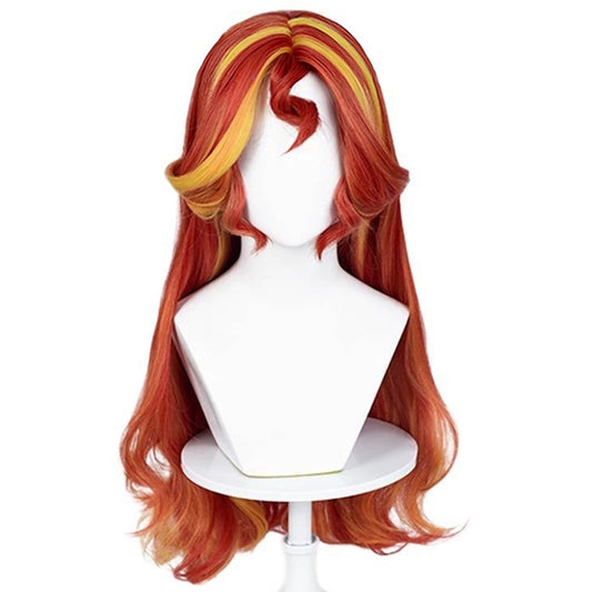 My Little Pony Equestria Girls Sunset Shimmer Red Cosplay Wig