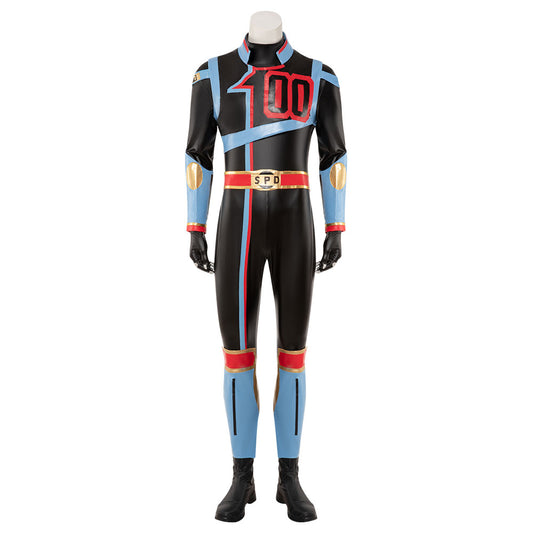 Power Rangers S.P.D. SPD Shadow Ranger Cosplay Costume