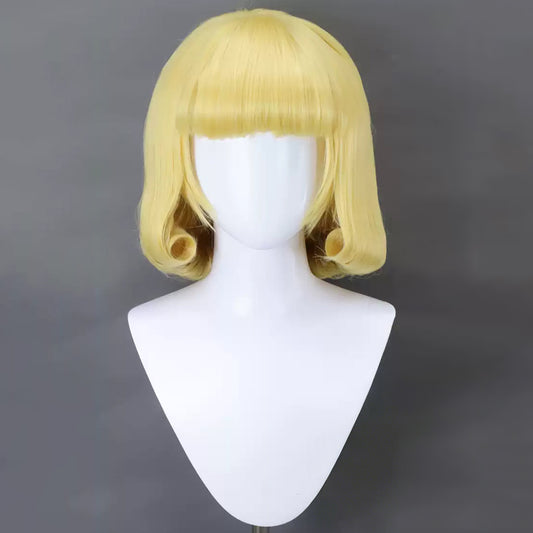 Jujitsu Fight Sorcery Fight Jujitsu Fight Season 3 Angel Hana Kurusu Golden Cosplay Wig