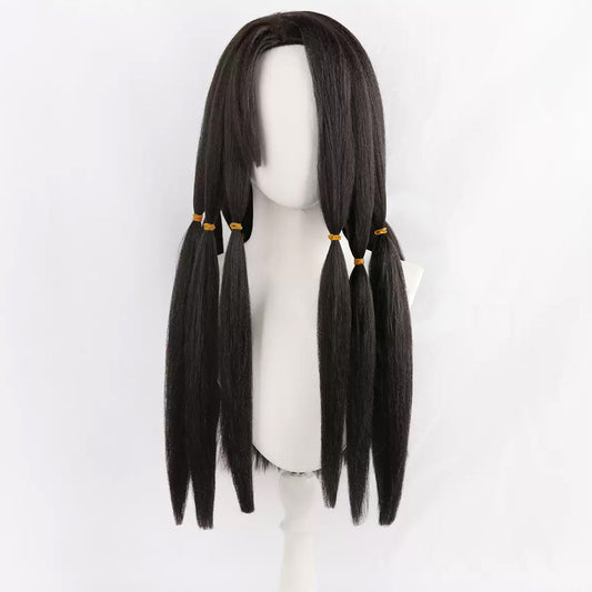 GACHIAKUTA Jabber Wonger Black Cosplay Wig