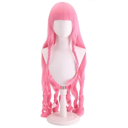 One Piece Perona Ghost Princess After 2Y Pink Cosplay Wig