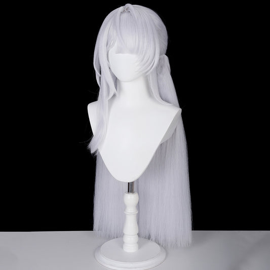 Zenless Zone Zero Velina Airgid White Cosplay Wig