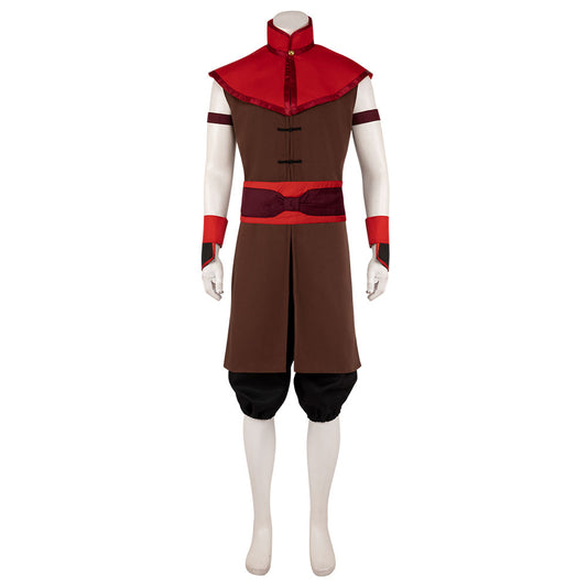 Avatar The Last Airbender Sokka Red Cosplay Costume