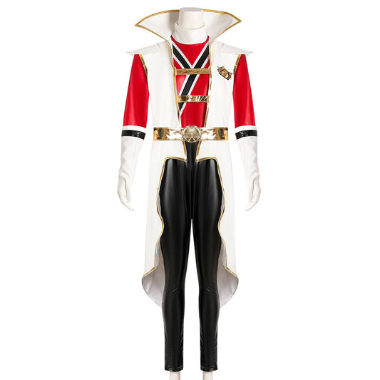 Power Rangers Samurai Red Samurai Ranger Super Samurai Mode Cosplay Costume