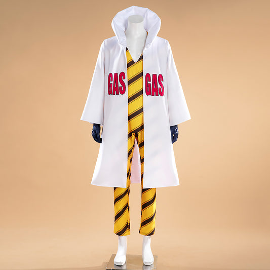 One Piece The Scientist Caesar Clown Cosplay Costume