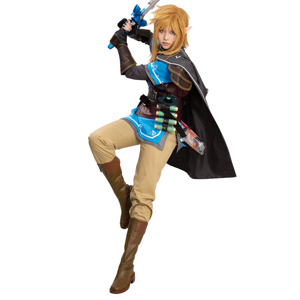 US$ 190.99 - The Legend of Zelda: Tears of the Kingdom Breath of The Wild Link  Cosplay Costume 