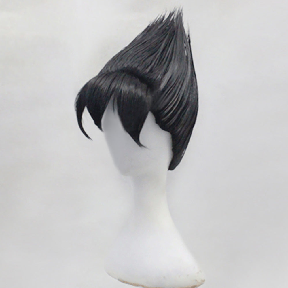 Tekken 8 Jin Kazama Black Cosplay Wig