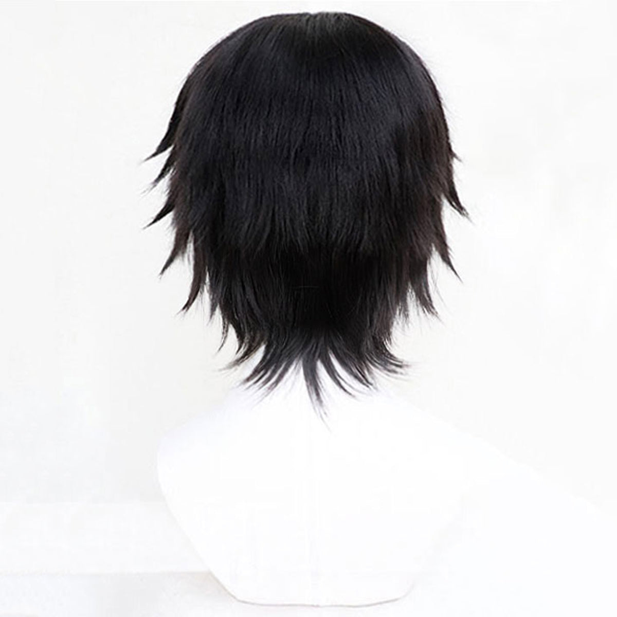 Genshin Impact Yelan Noir Violet Cosplay Perruque