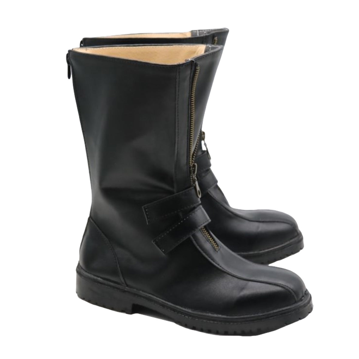 Akatsuki Deidara de Naruto Halloween zapatos blancos botas de Cosplay