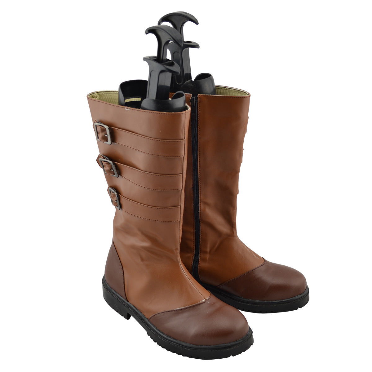 Devil May Cry Nero Brown Shoes Cosplay Boots