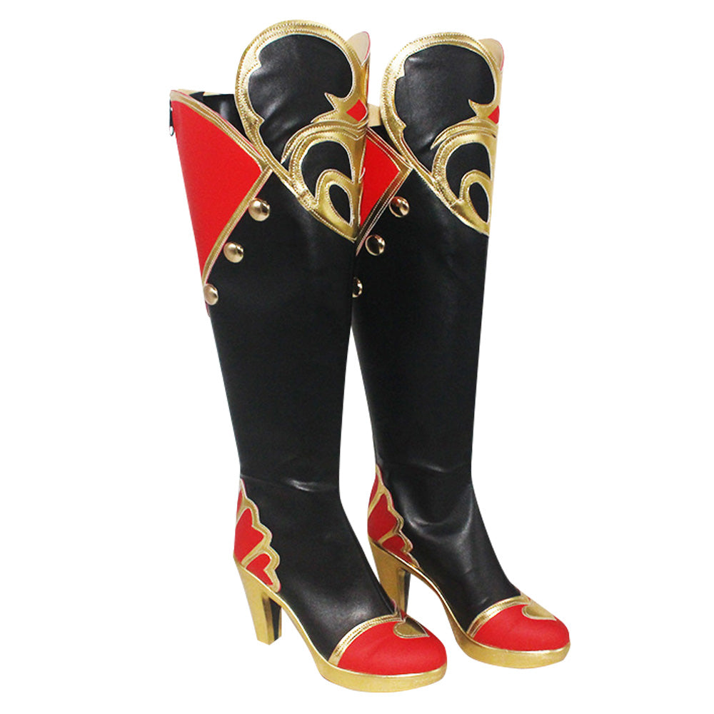Akatsuki Deidara aus Naruto Halloween Weiße Schuhe Cosplay Stiefel