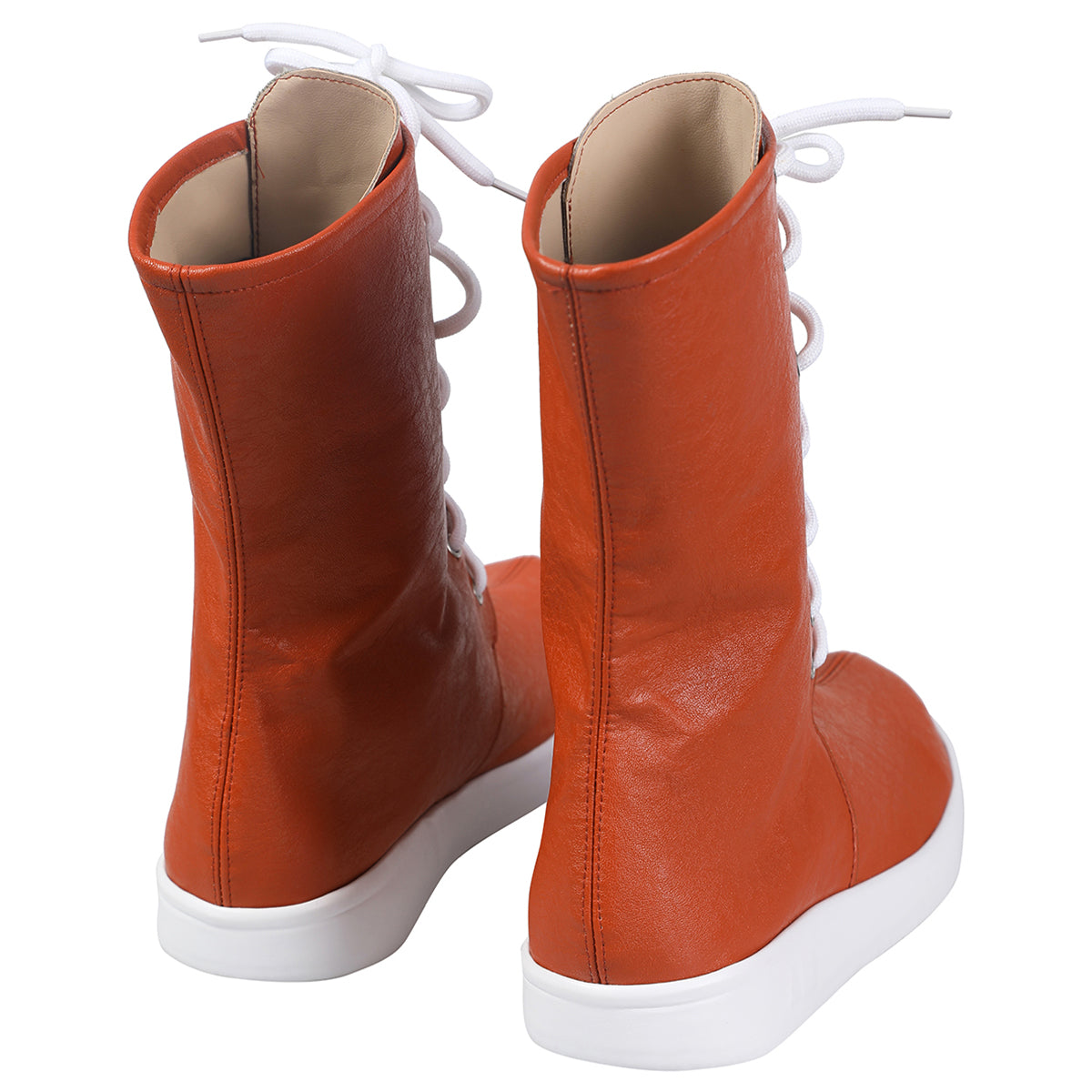 Akatsuki Deidara de Naruto Halloween zapatos blancos botas de Cosplay