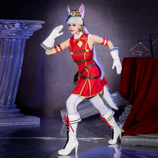 【In stock】Uma Musume: Pretty Derby Season 2 Gold Ship Cosplay Costume