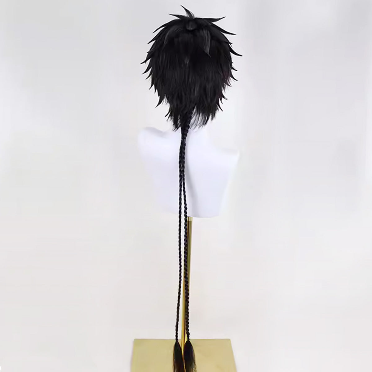 Wuthering Waves Male Rover Black Cosplay Wig