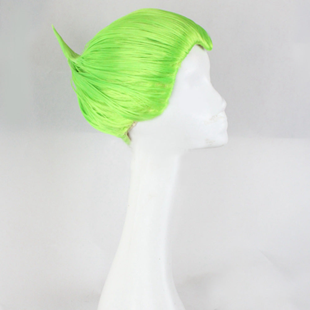 One Piece Germa 66 Vinsmoke Yonji Green Cosplay Wig