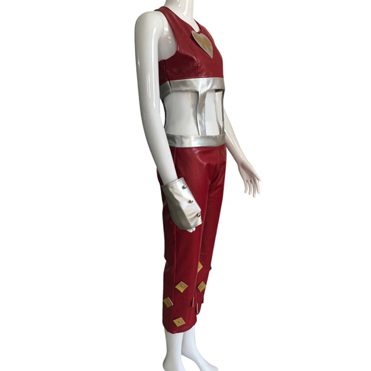 Jojo'S Bizarre Adventure:Stone Ocean Cujoh Jolyne Red Cosplay Costume