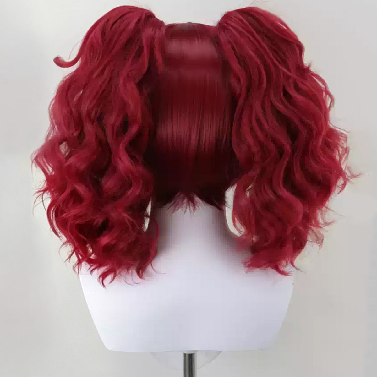 Zero Escape: The Nonary Games Clover Field Red Cosplay Wig