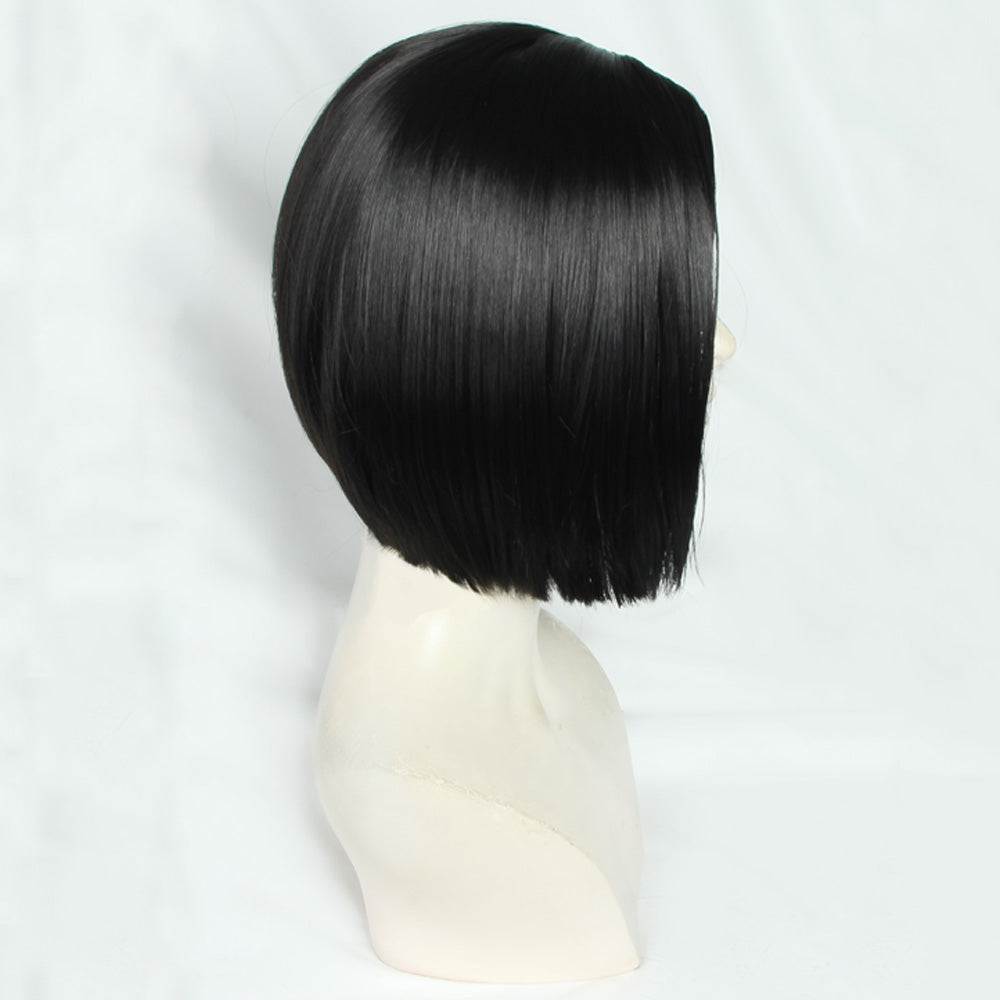 Valorant Viper Black Cosplay Wig