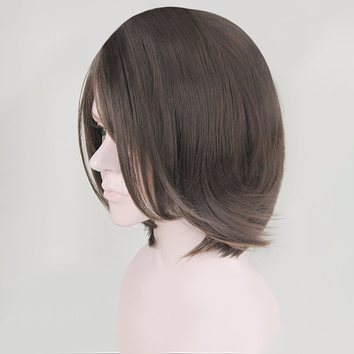 Final Fantasy X FF10 Yuna Deep Brown Cosplay Wig