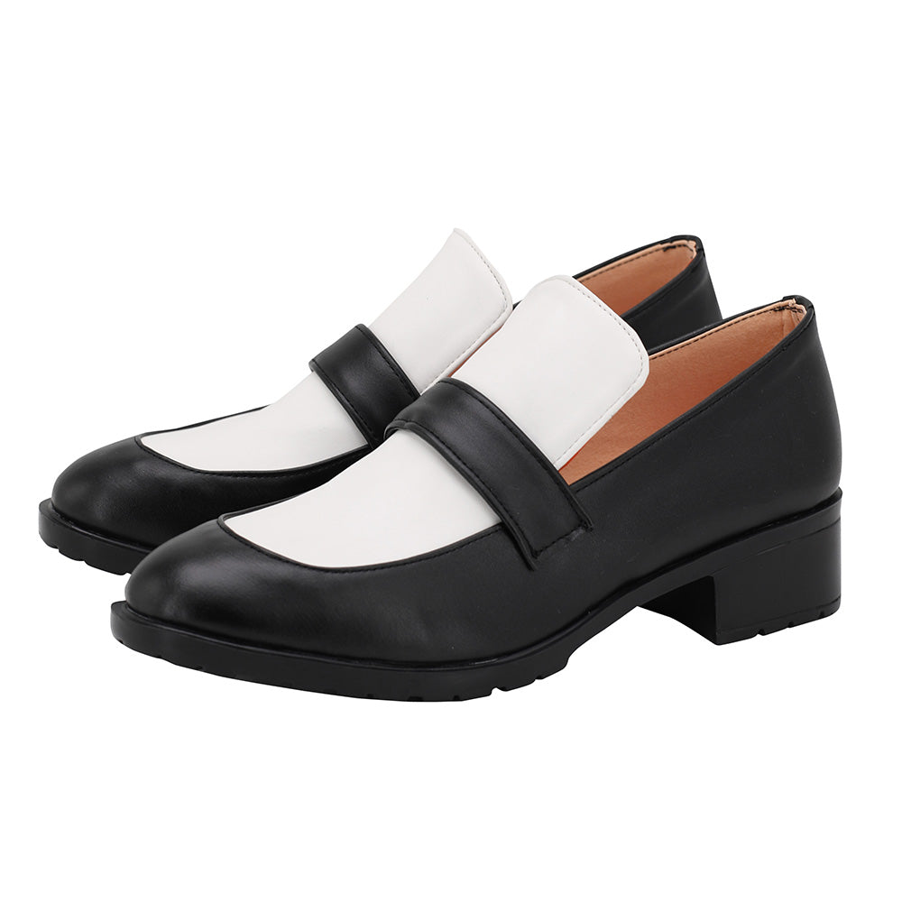 Pokemon Sword And Shield Avery White Black Cosplay Shoes