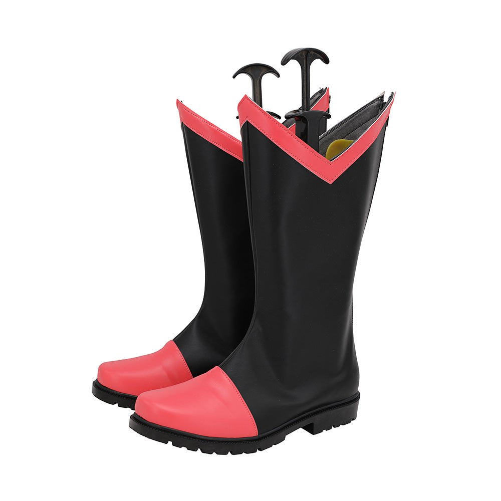 Hazbin Hotel Blitzo Black Red Shoes Cosplay Boots