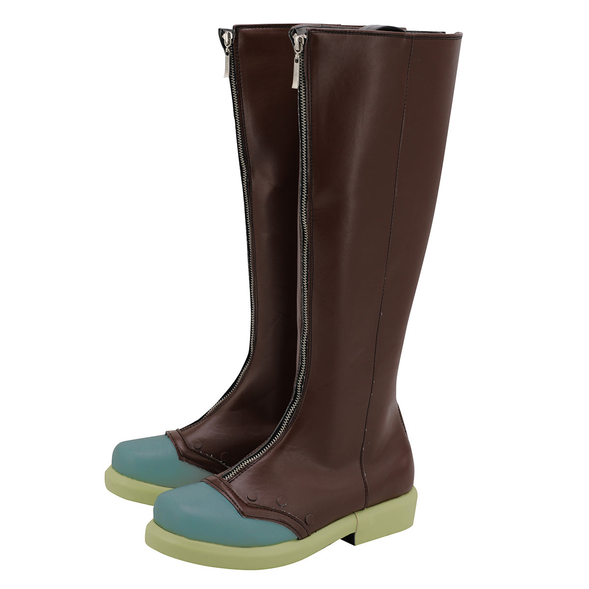 JoJo's Bizarre Adventure Rohan Kishibe Brown Shoes Cosplay Boots