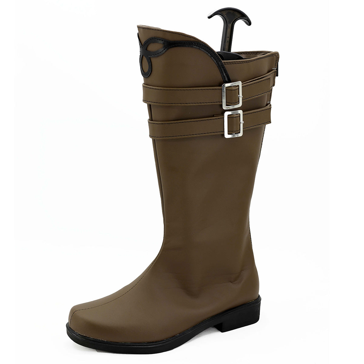 Devil May Cry 3 Vergil Brown Shoes Cosplay Boots