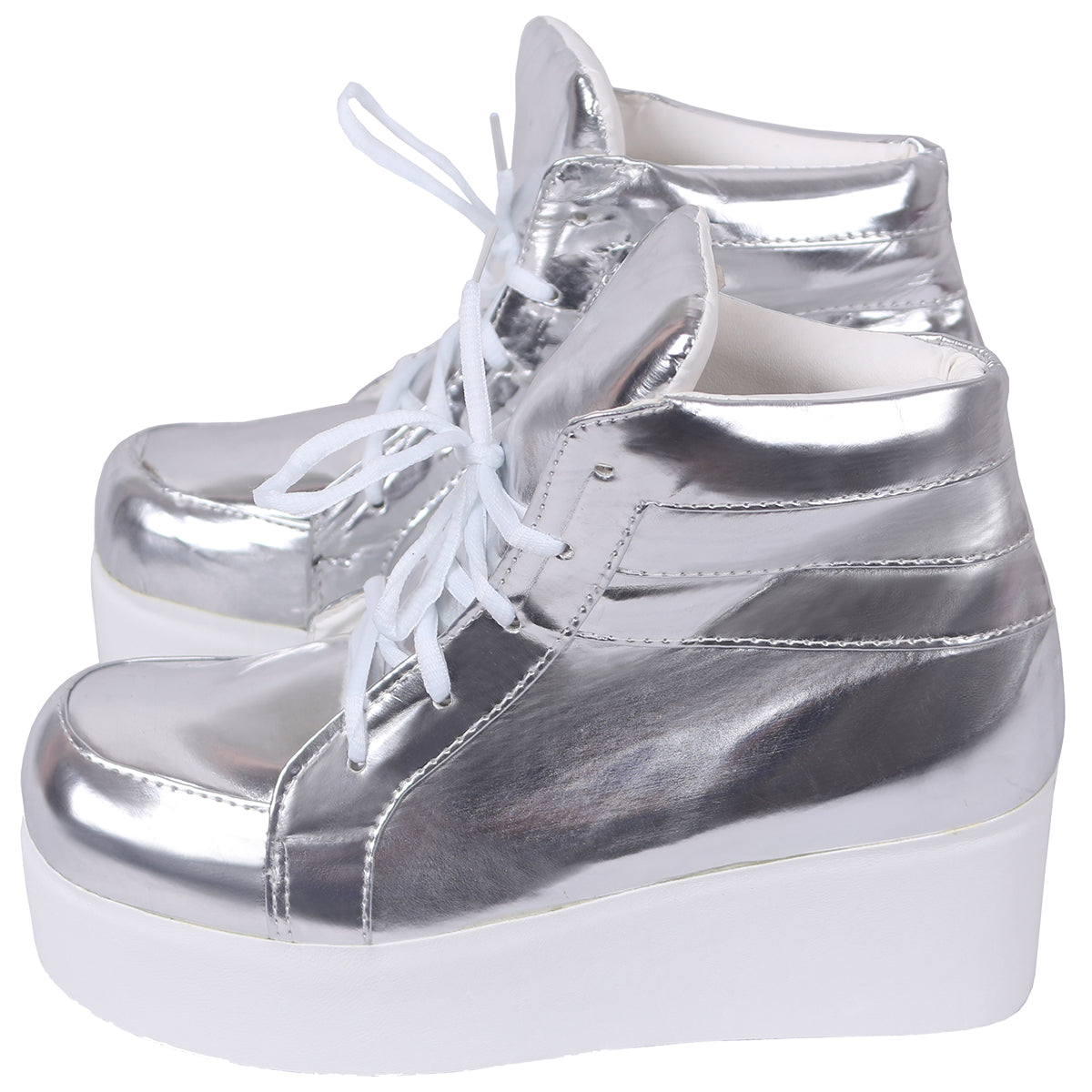 Persona 5: Dancing Star Night Yusuke Kitagawa Silver Cosplay Shoes