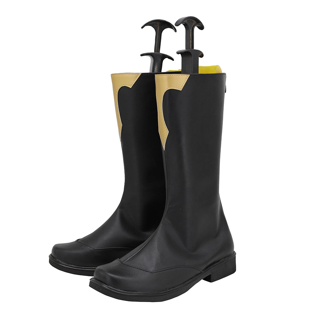 Castlevania Season 3 2020 Anime Trevor Belmont Black Shoes Cosplay Boots
