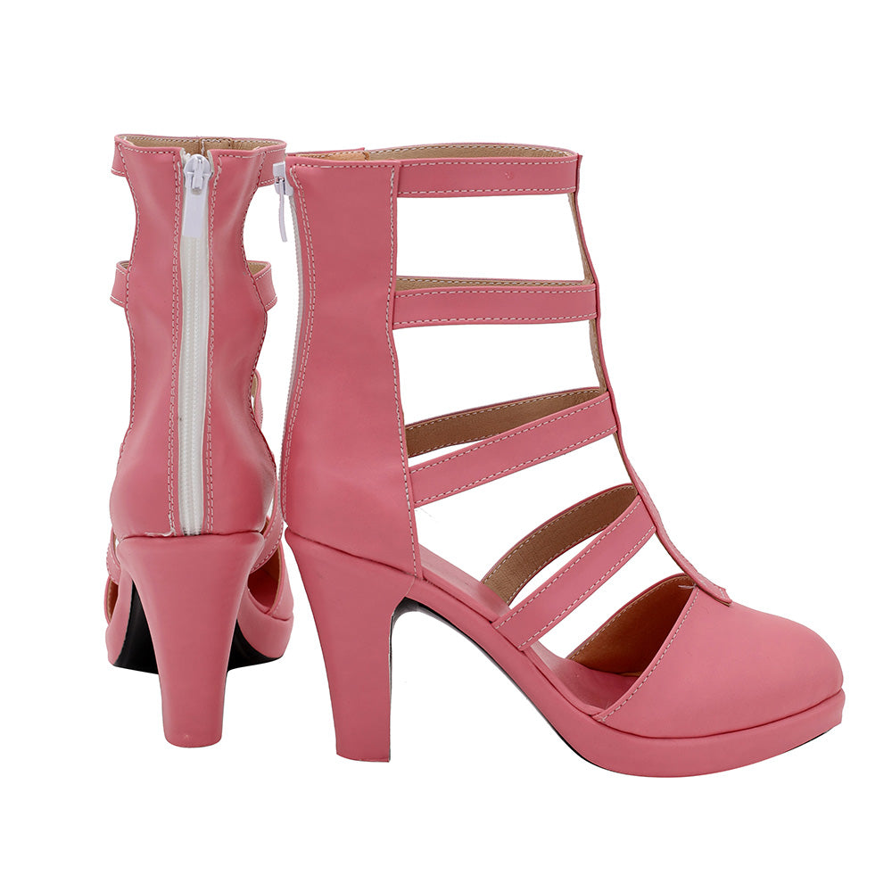 Arknights Texas Winter Schwarze Cosplay Schuhe