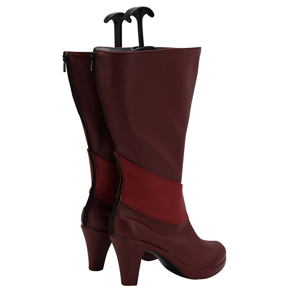 Hazbin Hotel Alastor Red Shoes Cosplay Boots