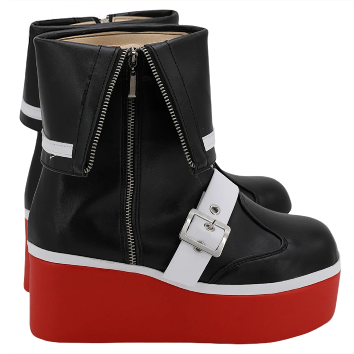 Dead Or Alive 6 Marie Rose Jumpsuit Black Cosplay Shoes