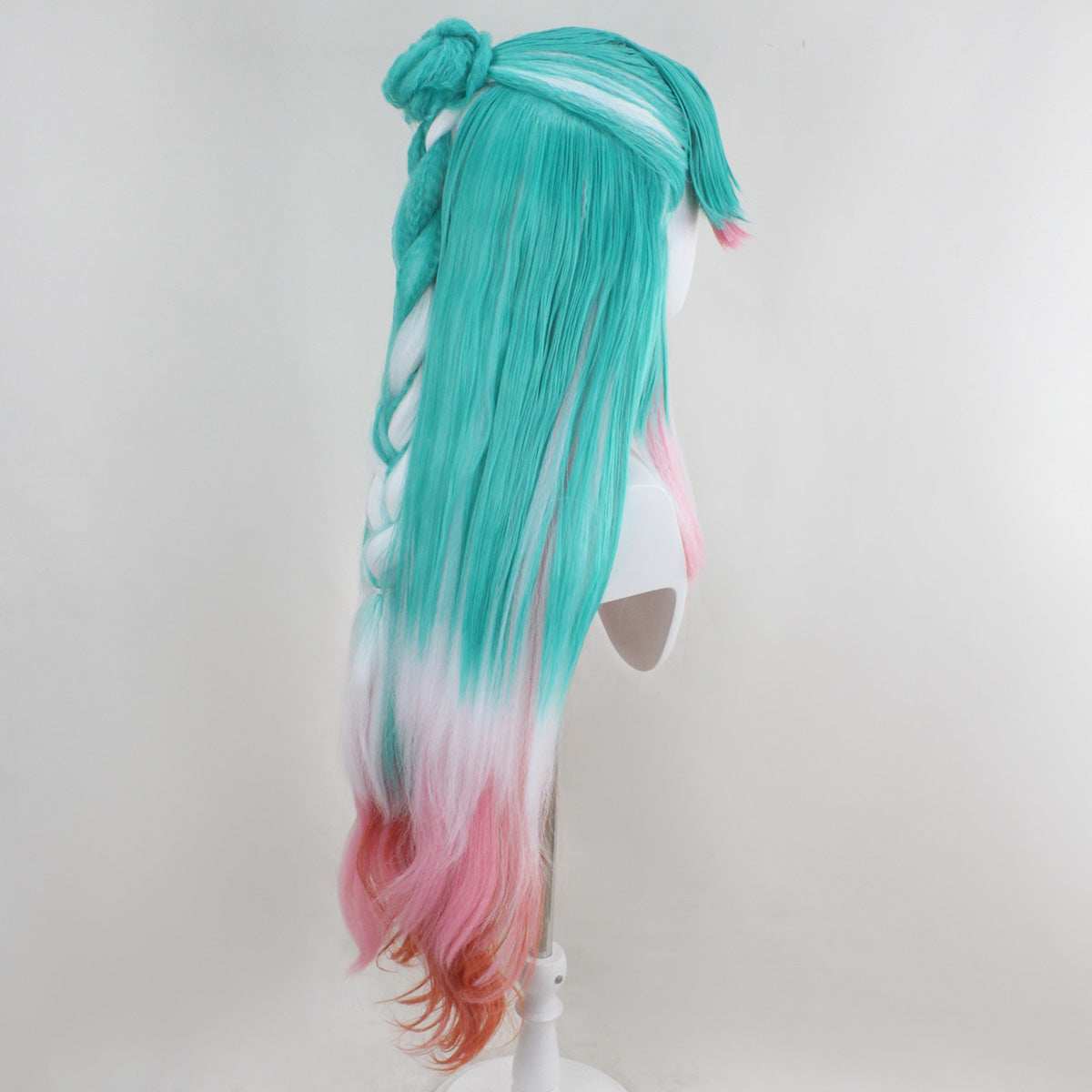 League of Legends LOL Faerie Court Seraphine Green Cosplay Wig