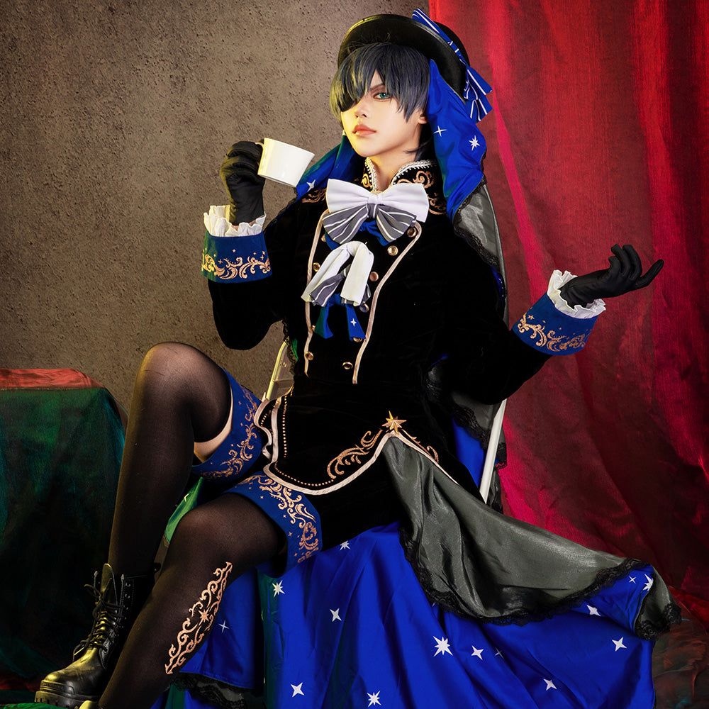 Disfraz de Cosplay de Black Butler Ciel Phantomhive Church Choir