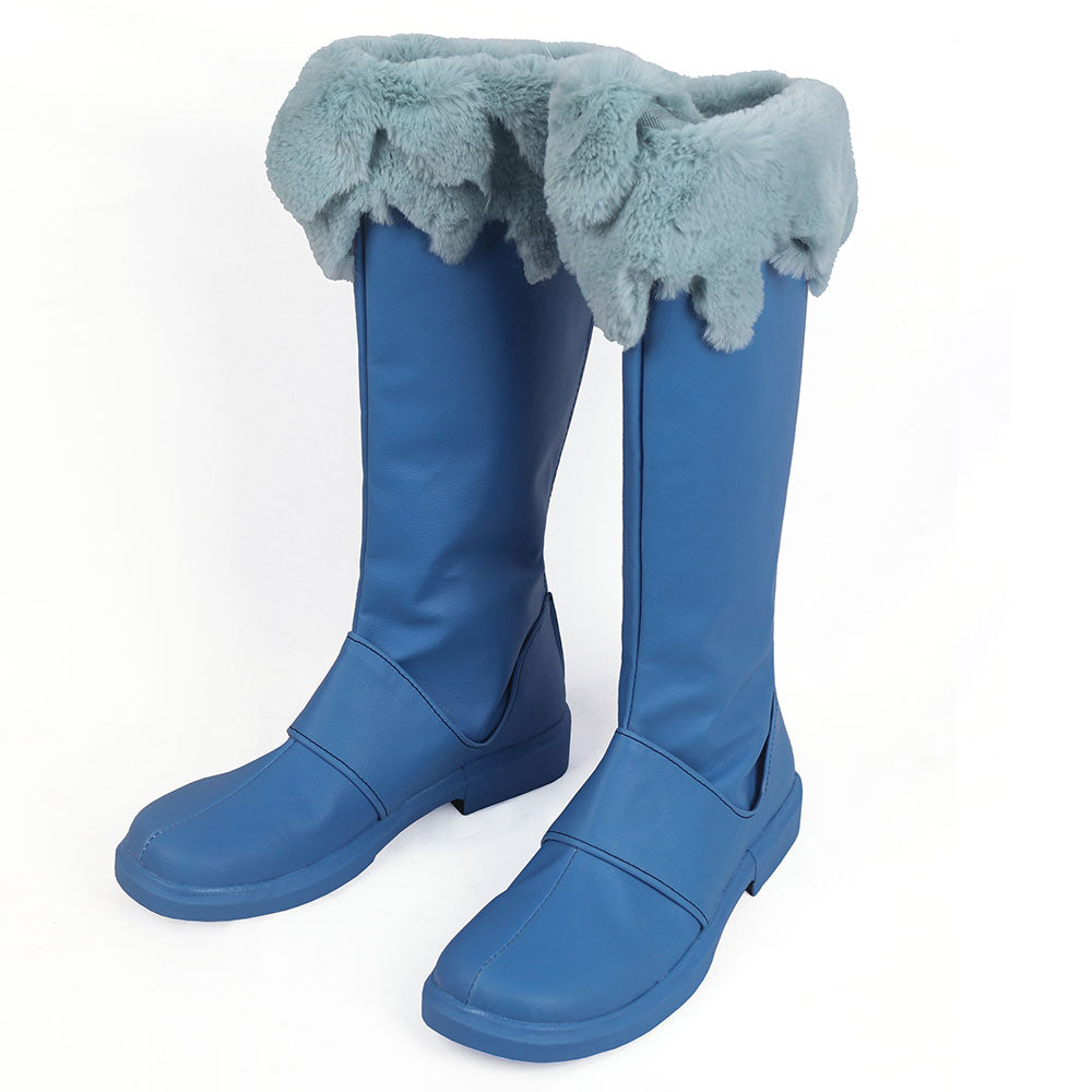 Guilty Gear-Strive-Bridget Bleu Cosplay Chaussures